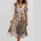 ⏳Zeitlich begrenzter Rabatt💥NEU! 2025 Trend-Chiffonkleid mit V-Ausschnitt