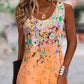 🔥 Rebajas de verano: ¡Ahorra 20 €!🌸 Vestido floral sin mangas para mujer: ¡ligero y elegante!💃