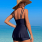 👙Damen-Tankini-Badeanzug mit hoher Taille, 2-teilig✨