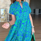 🔥HEISSER VERKAUF 58% RABATT🔥Lässiges Damenkleid mit Print und A-Linien-Schnitt