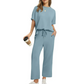 ⏳Zeitlich begrenztes Angebot⏰Women's Soft Casual Top and Pants Set