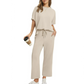 ⏳Zeitlich begrenztes Angebot⏰Women's Soft Casual Top and Pants Set