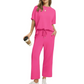 ⏳Zeitlich begrenztes Angebot⏰Women's Soft Casual Top and Pants Set