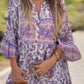 🔥 Begränsad tid 50% rabatt!🔥Damen Floral V-Neck Dress