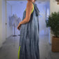 💃💓Lässiges ärmelloses Maxi-Jeanskleid für Damen