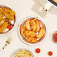 🍟KAUFEN SIE 2 UND ERHALTEN SIE ZUSÄTZLICH 10 % RABATT🍗50-teiliges Set wiederverwendbarer Airfryer-Einlagen aus Aluminiumfolie