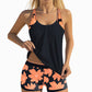 🌴Women's Print Tankini & Shorts 2-Piece Swimwear Set