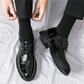 🎁 [Kostenloser Versand]Top Good Fashion Herren Business Lederschuhe mit Krokoprägung